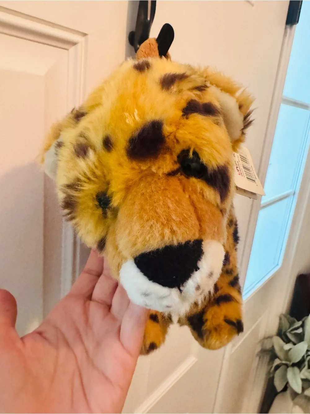 Plush Leopard Tote Bag